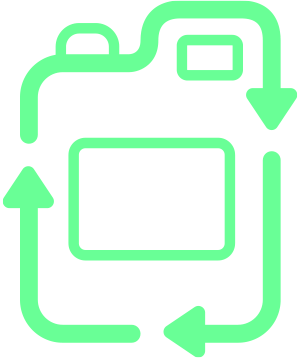 icono bidon reciclado
