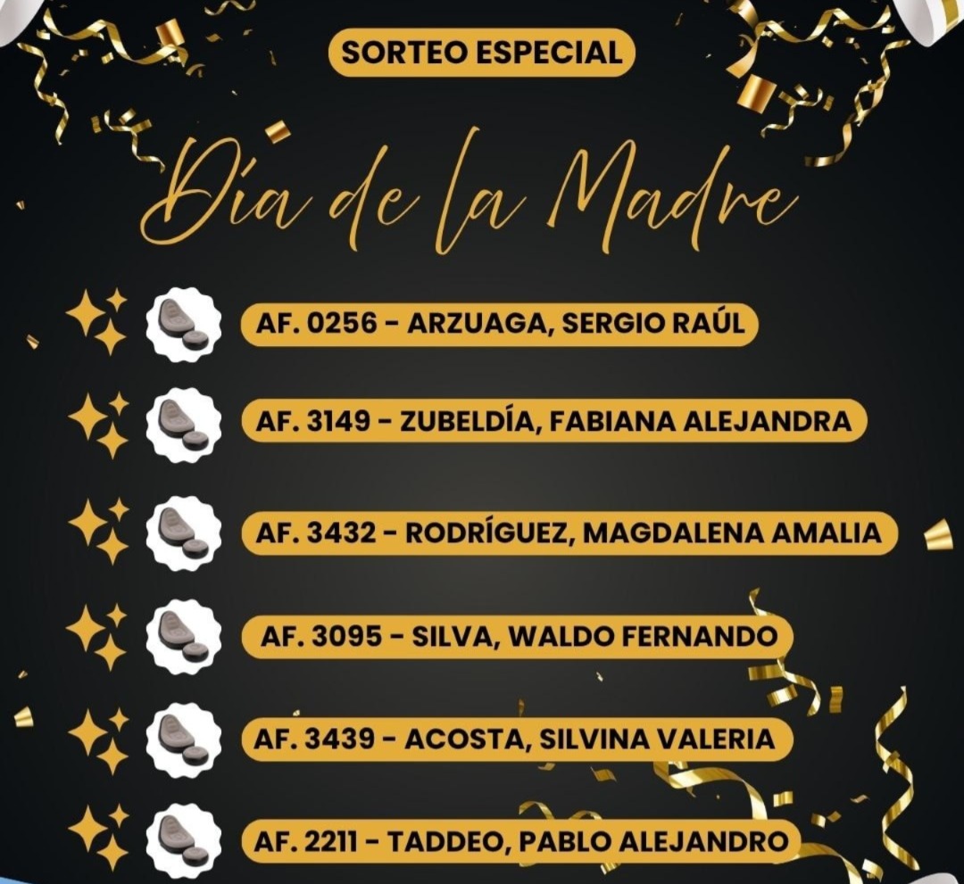 Sorteo Día de la Madre