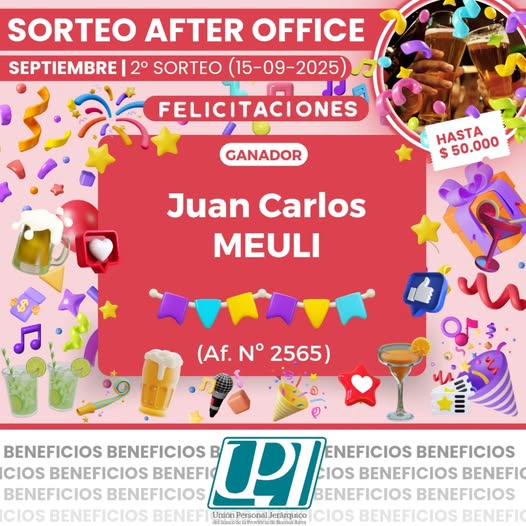 sorteo after office 2