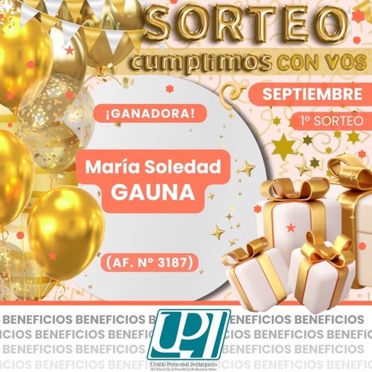 sorteo CUMPLIMOS CON VOS 1