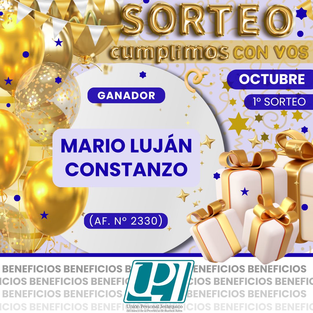 sorteo CUMPLIMOS CON VOS 1