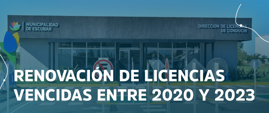 Renovación de Licencias - Municipalidad de Escobar