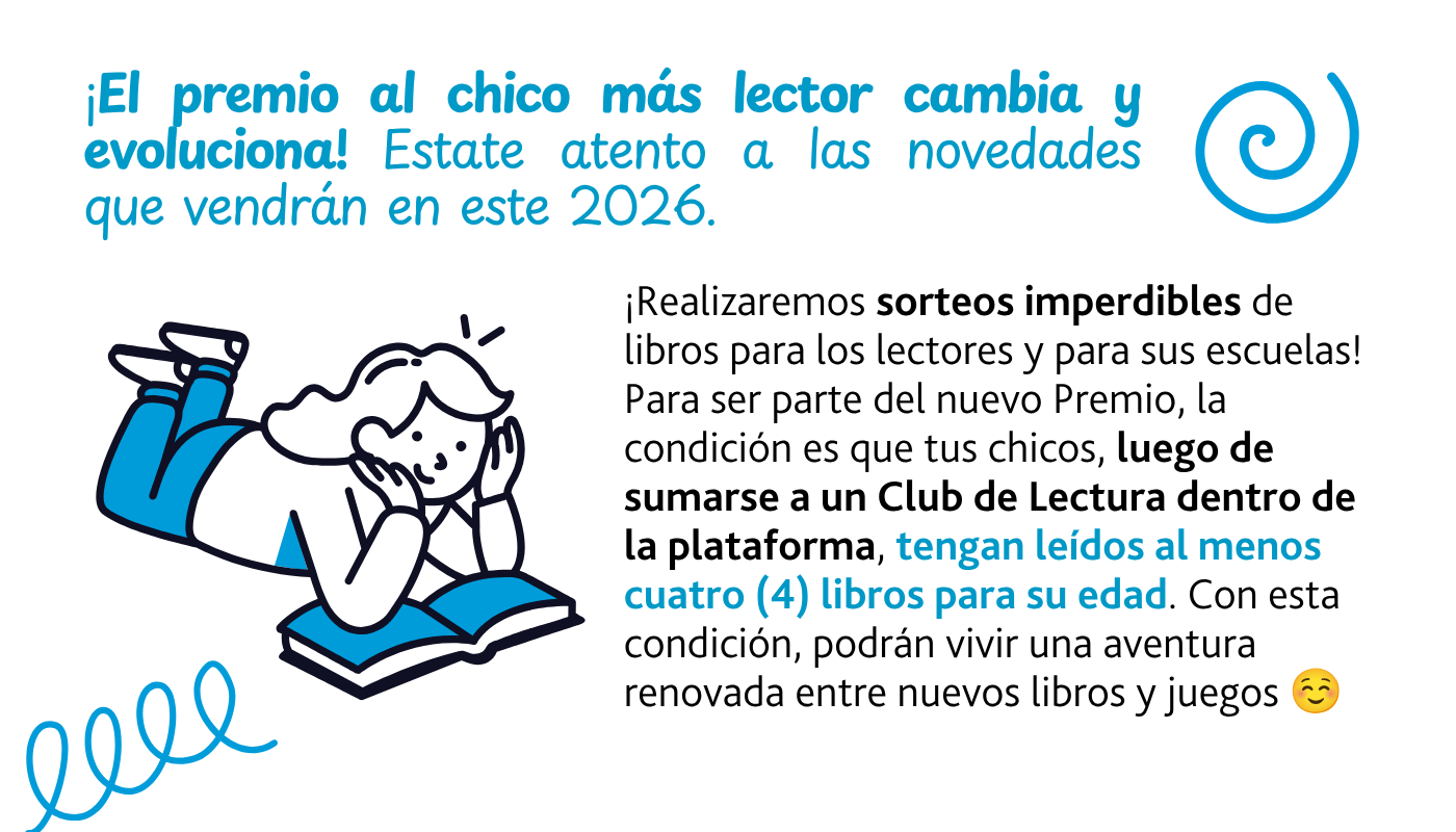 Participa de un sorteo por libros para tu escuela