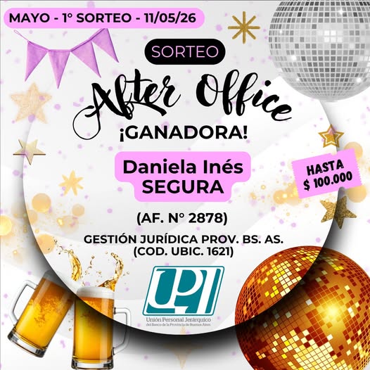 sorteo after office 1