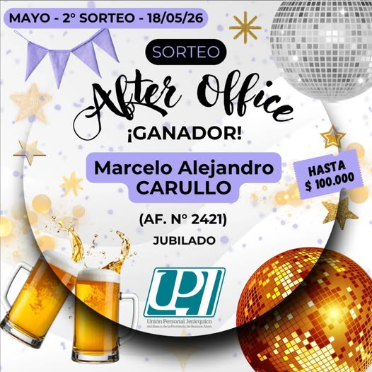 sorteo after office 2