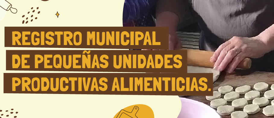 Registro municipal de pequeñas unidades productivas alimenticias - Municipalidad de Escobar