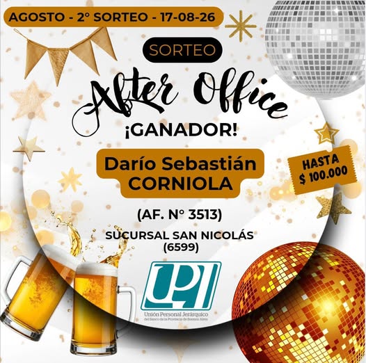 sorteo after office 2