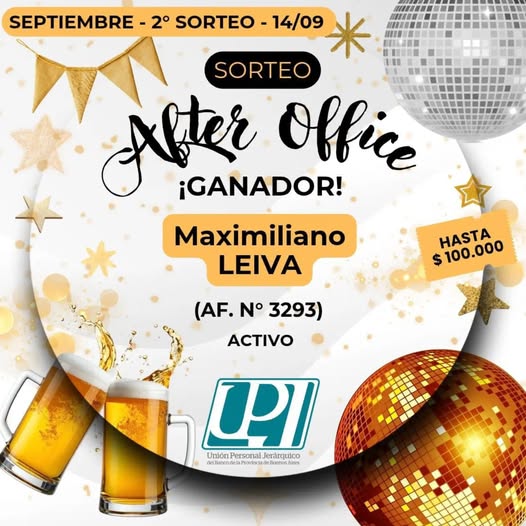 sorteo after office 2